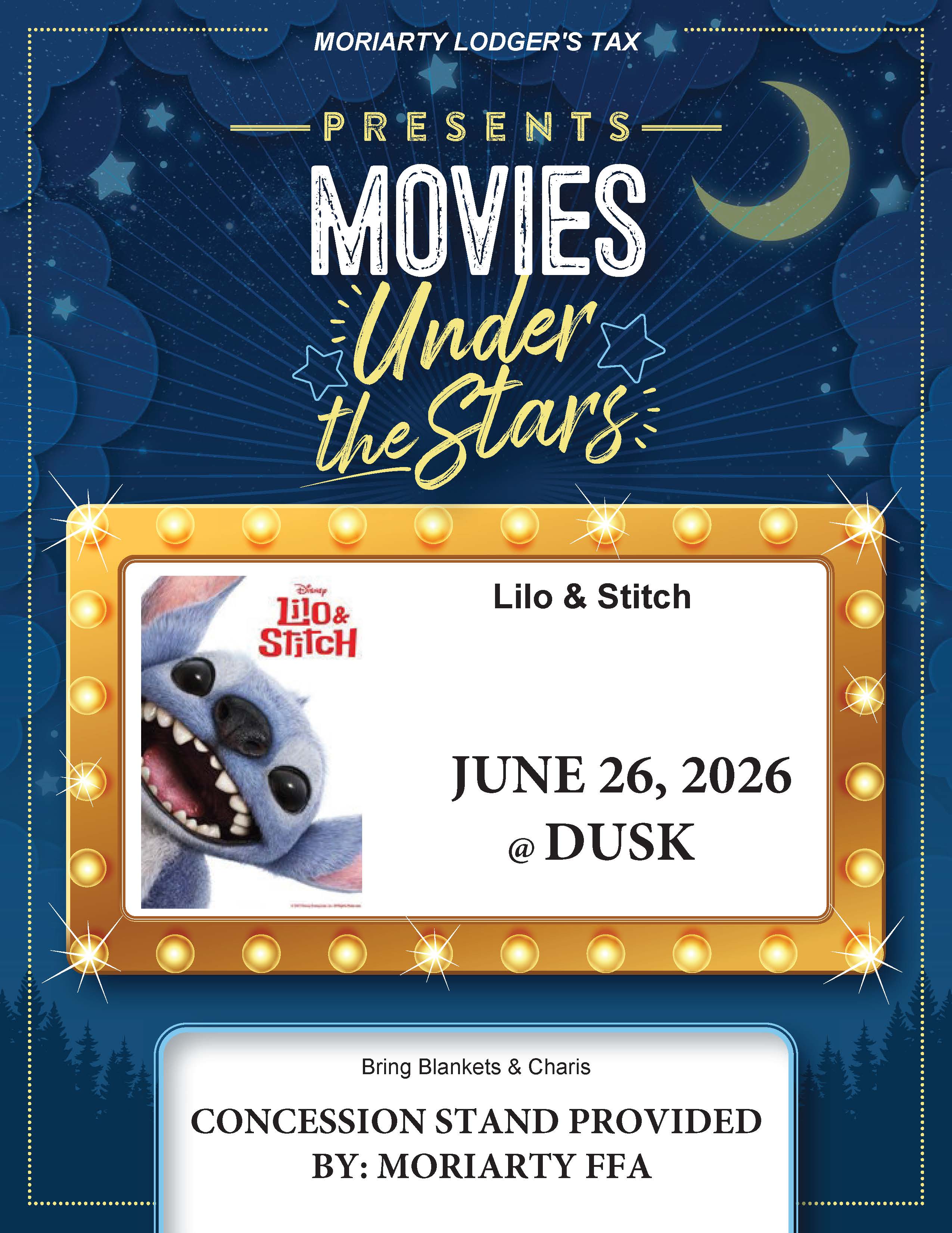 MOVIES UNDER THE STARS  image
